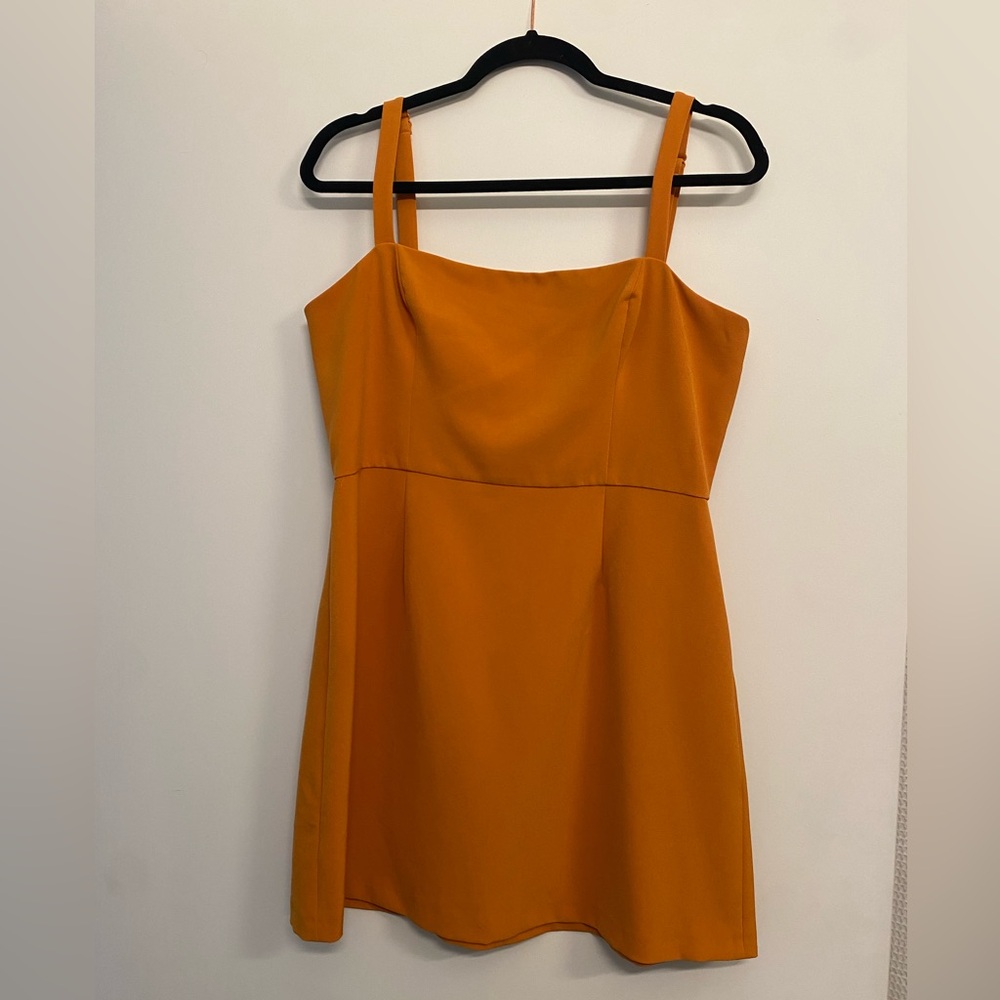 French Connection Orange Mini Dress